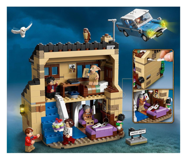 LEGO Harry Potter 75968 Privet Drive 4 - 565407 - zdjęcie 4